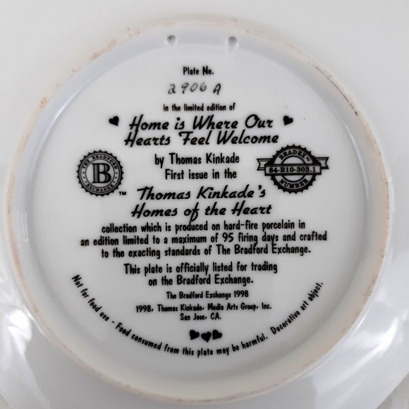 Thomas Kinkade, Home Is Where Our Hearts Feel Welcome - Picture 4 of 5